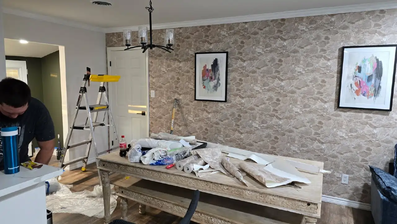 Commercial wallpaper project