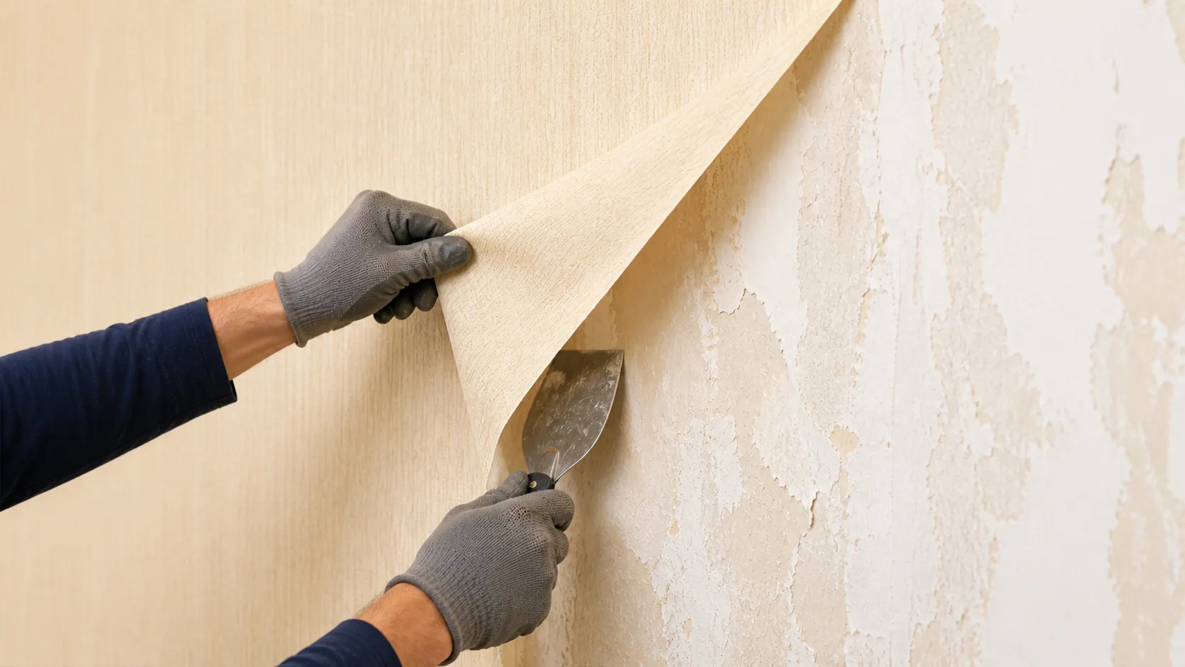 Wallpaper removal service