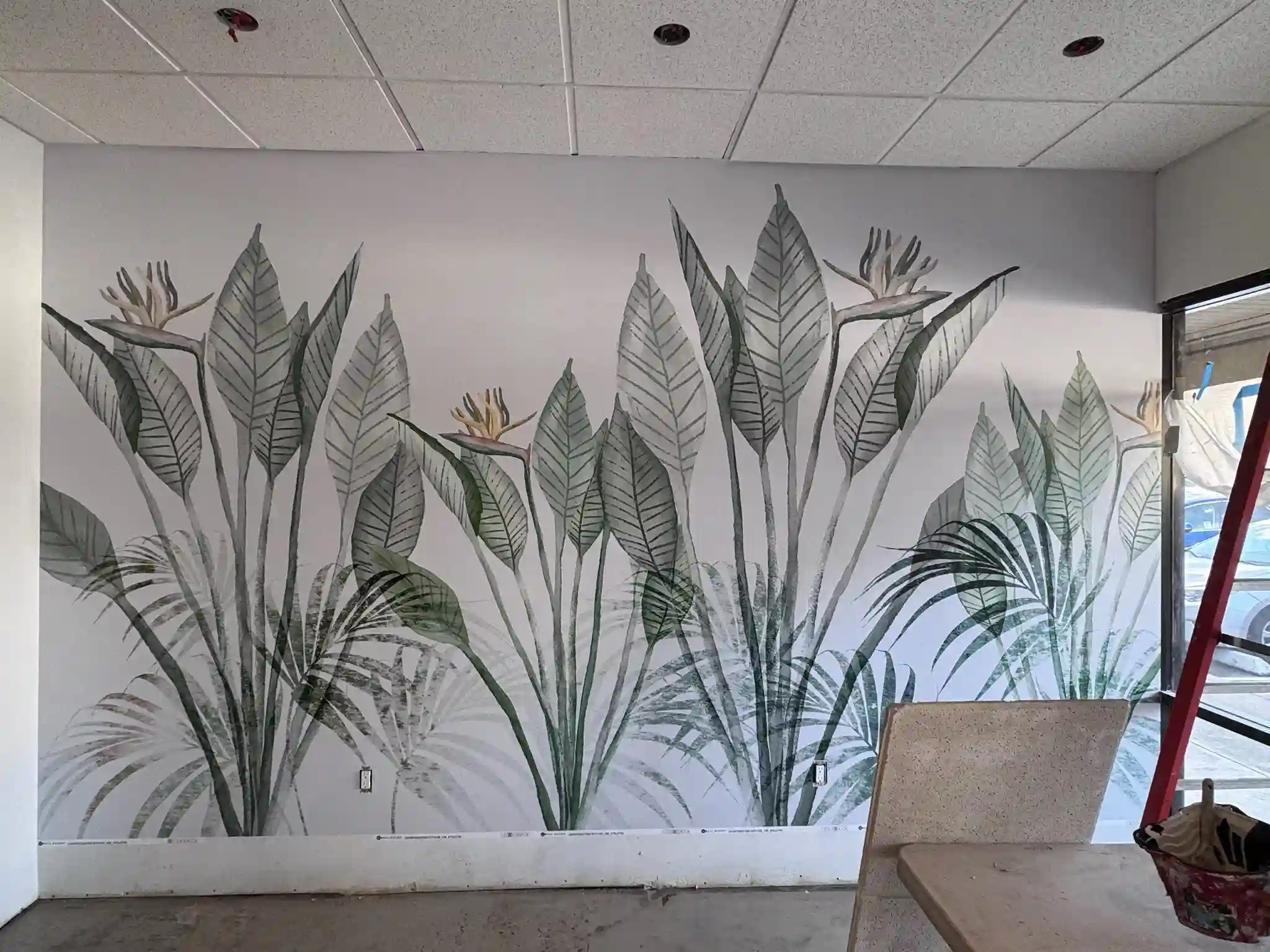 Residential wallpaper project